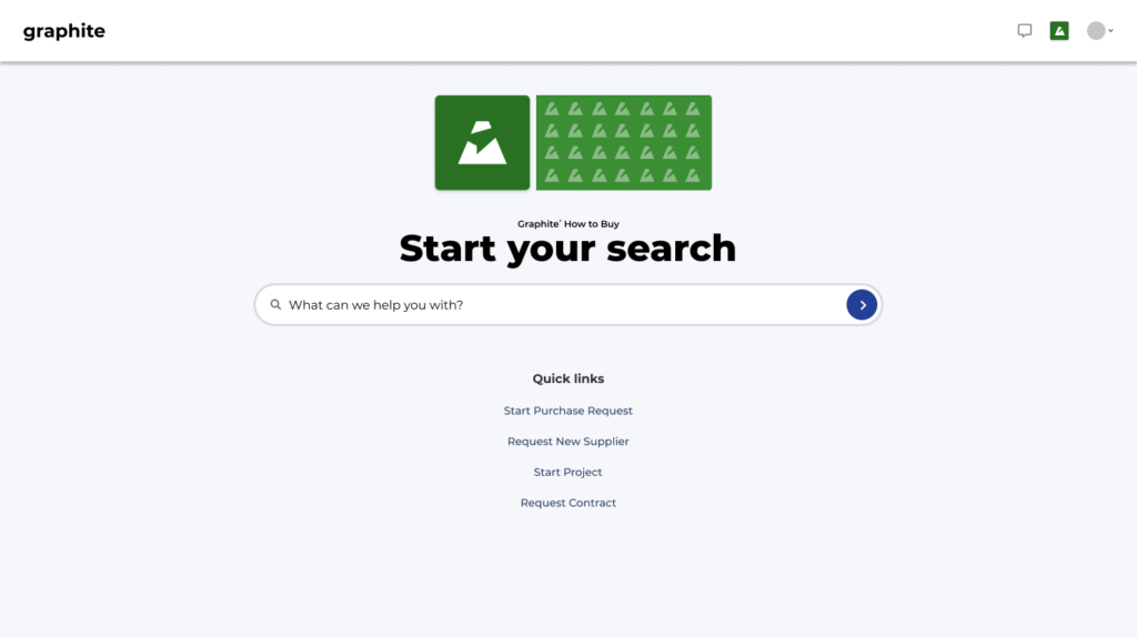 Start your search - Graphite Connect